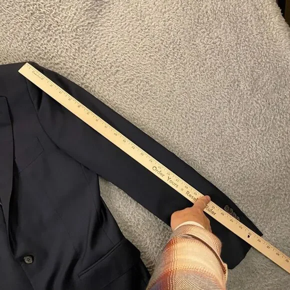 Suitsupply Lazio Suit Blazer Jacket US 40L‎ Slim FLAW Vitale Barberis Canonico